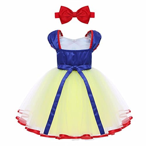 Snow White disguise with tutu veil from 12 months to 5 years