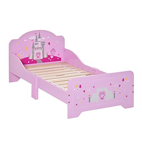 Girl princess wooden bed