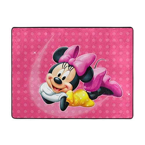 Large pink carpet Minnie