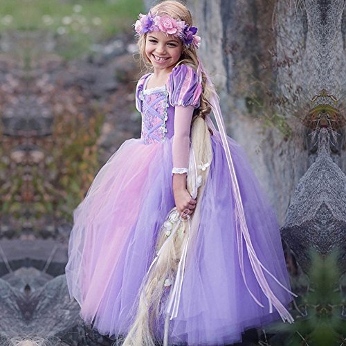 Sincere Party Robe tutu en tulle licorne pour fille Robe d