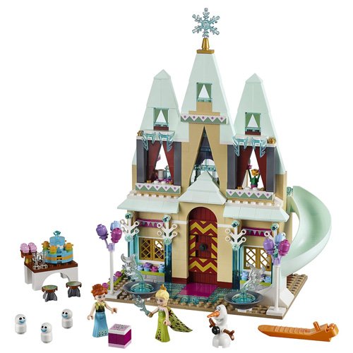 Arendelle Castle, Elsa and Anna from Frozen 2 with slide  from age 5 from Lego Princess Disney