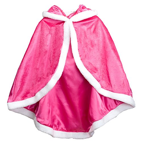 Fuchsia pink cape for princess disguise