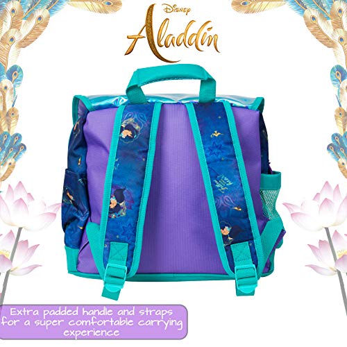 Princess Jasmine school backpack in sequins