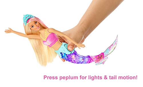 Barbie Dreamtopia sparkle lights mermaid doll 