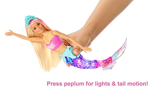 Barbie Dreamtopia sparkle lights mermaid doll