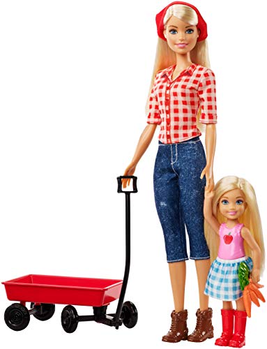Barbie farmer with her daughter