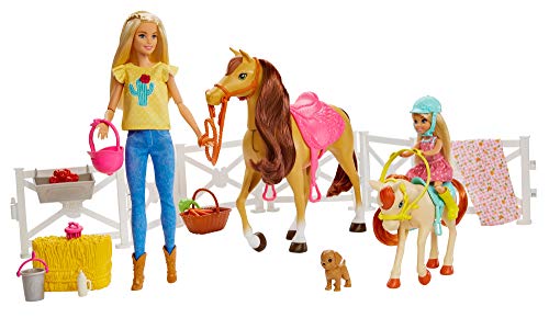 Barbie Hugs with horses