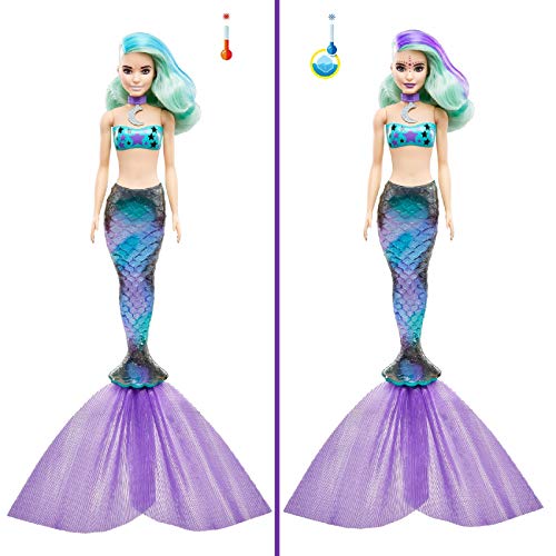 The mermaid Barbie that reveals her makeup under water