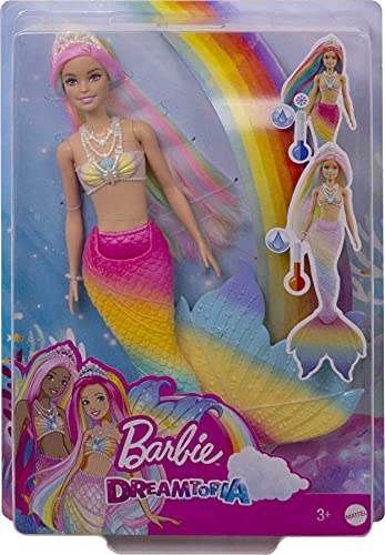 Barbie mermaid Color Reveal, the mermaid who reveals herself underwater