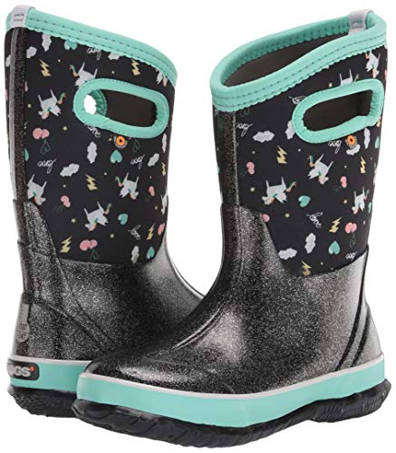 Bogs Classic unicorn rain and snow boots for girls