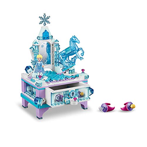Elsa jewellery box to build with Lego