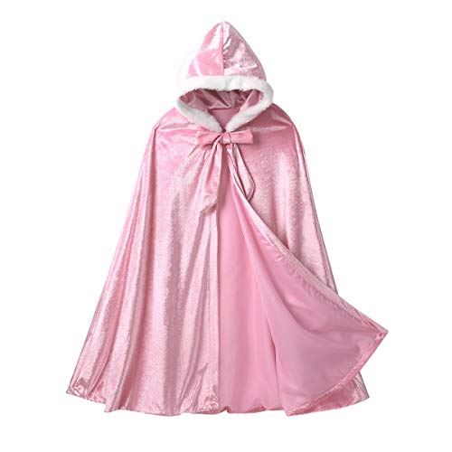 Pink petal cape for princess costume