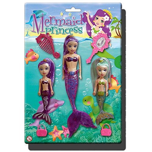 Cheap mermaid dolls and her 2 sisters