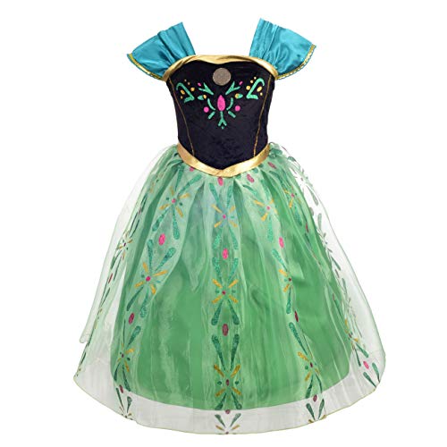 Princess Anna dress with green tutu