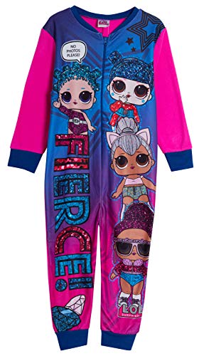 Girl's LoL Doll winter pyjama onesie