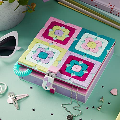 Lego jewellery box with customisable decoration, perfect creative kit for girls