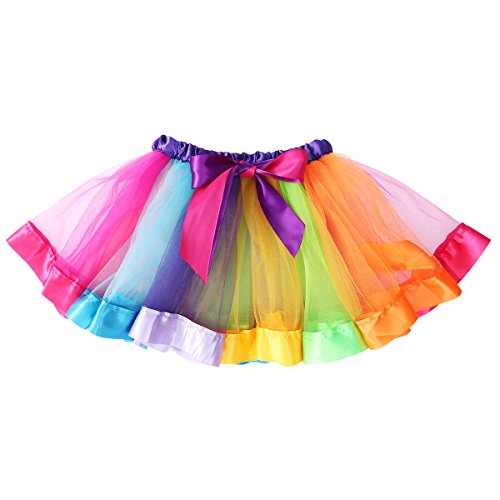 Girl's rainbow tutu