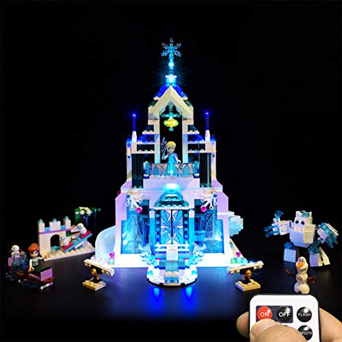 Led light kit for Elsa's magical ice palace from LEGO Disney Princess