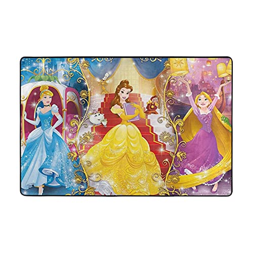 Large princess Disney carpet for a girly bedroom