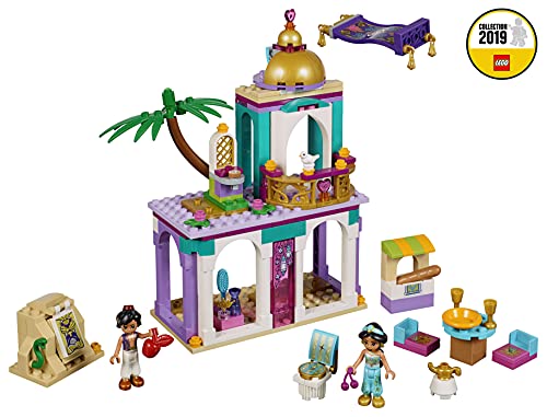Jasmine and Aladdin's palace in lego