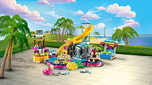 Lego Friends holiday pool with slide from 6 years