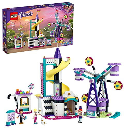 Lego friends magical fun fair with wheel