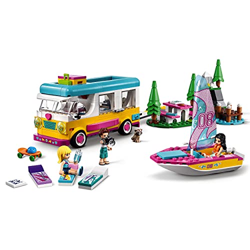 LEGO 41681 Friends Motorhome and Forest Sailboat
