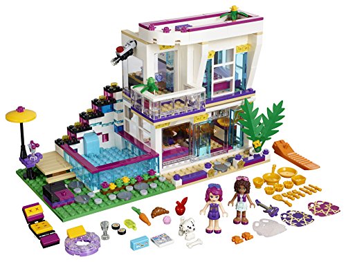 Livi's modern house: Livi's Pop Star House in lego friends from 7 years