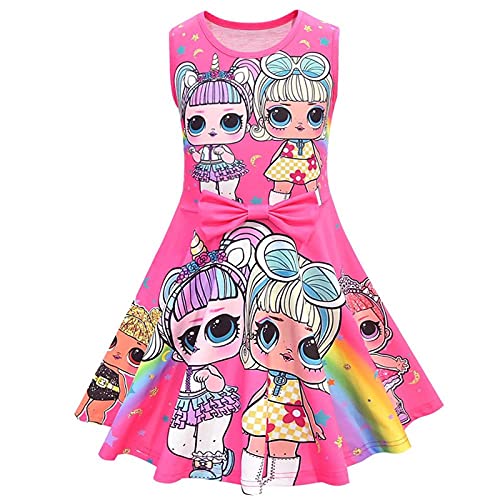 LOL doll pink dress for girl