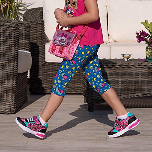 Lol doll  pink Led light up trainers for girls