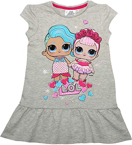 LOL doll summer dress grey