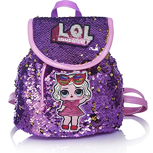 LOL Doll purple backpack