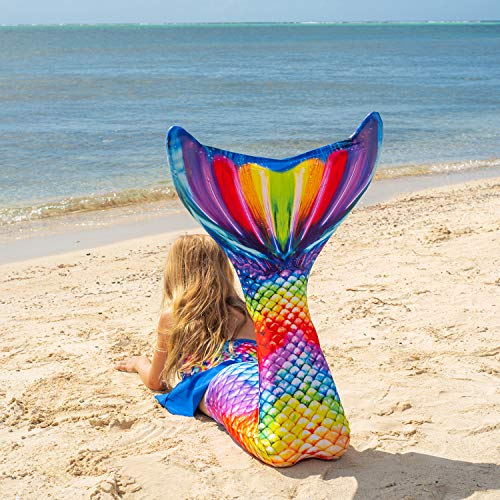 Rainbow mermaids swimsuits