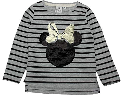 Minnie mouse girl sequins reversible T-shirt