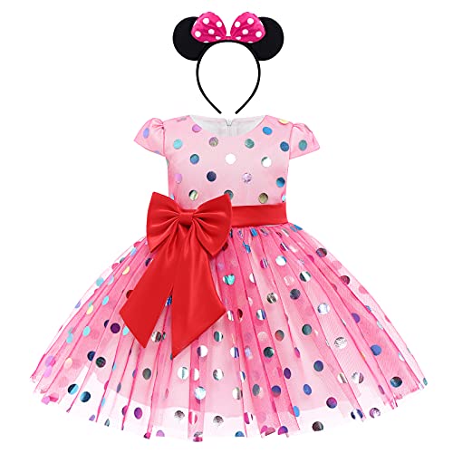 Minnie styled dress for girl