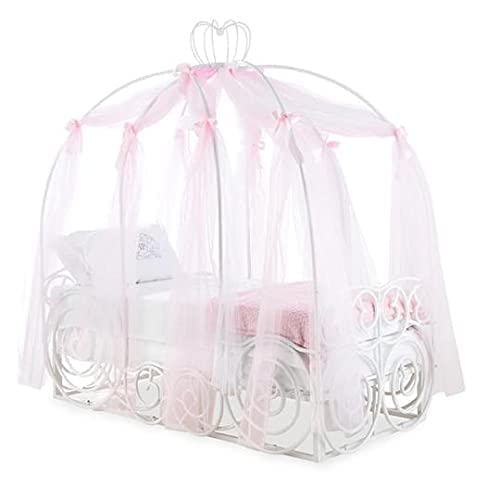 The perfect princess canopy bed made of tubular steel