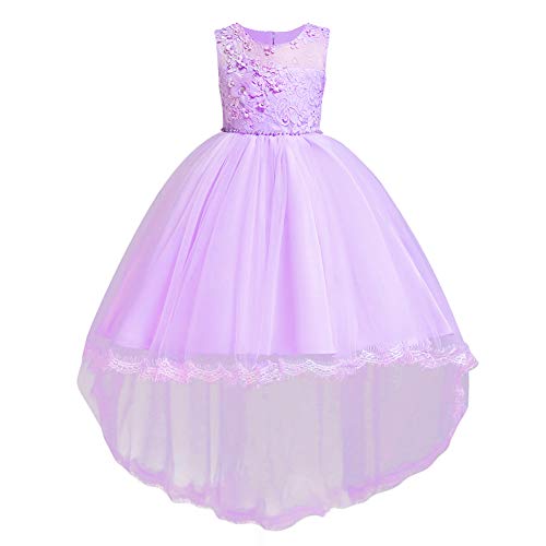 Purple and asymmetric unicorn dress