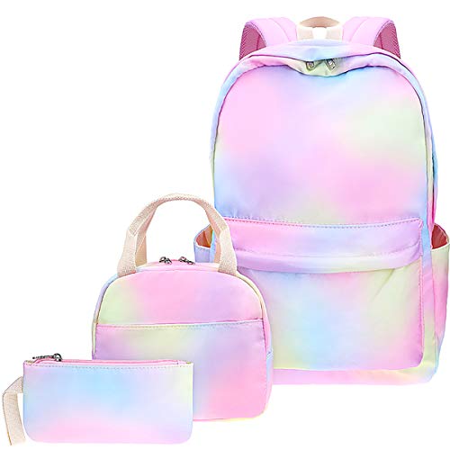 Rainbow backpack set