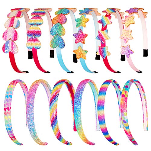 Rainbow hairbands