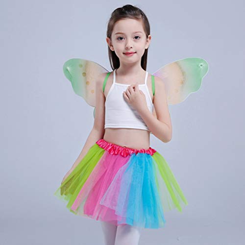 Girl's rainbow ballet tutu