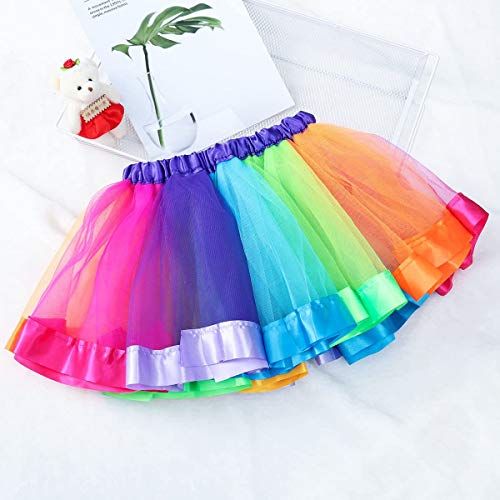 Girl's rainbow tutu