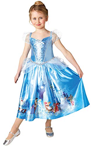 La robe de Cendrillon satinée pour fillette