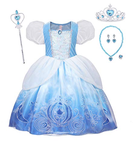 Cinderella princess dress for girls