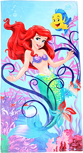 Large microfiber beach towel or bath towel Disney Princesses for little girl