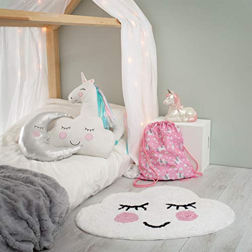 Smiling cloud rug 100% cotton