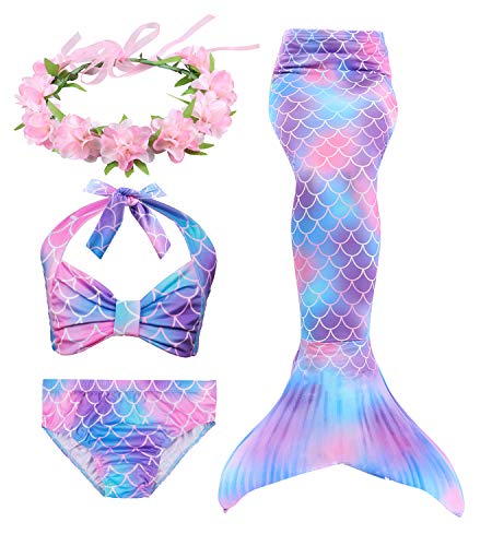 Mermaid swimming costume and mermaid tail