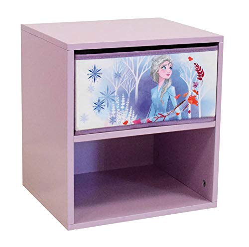 Pink girl's bedside table with Elsa small price 