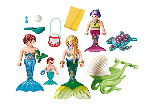 The Playmobil mermaid family